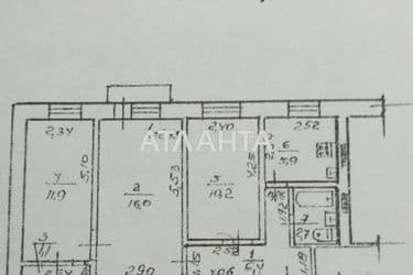 3-кімнатна квартира за адресою вул. Пантелеймонівська (площа 55 м²) - Atlanta.ua - фото 20
