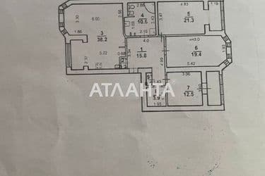 3-комнатная квартира по адресу ул. Тополевая (площадь 125 м²) - Atlanta.ua - фото 24