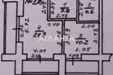 1-комнатная квартира по адресу ул. Таирова (площадь 49,1 м²) - Atlanta.ua - фото 26