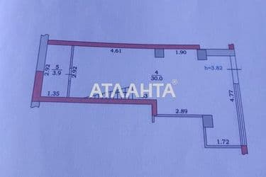 1-room apartment apartment by the address st. Parkovaya (area 40 m²) - Atlanta.ua - photo 23