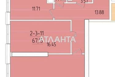 2-rooms apartment apartment by the address st. Krasnova (area 61,3 m²) - Atlanta.ua - photo 10