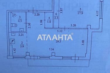 1-комнатная квартира по адресу ул. Пантелеймоновская (площадь 64 м²) - Atlanta.ua - фото 14