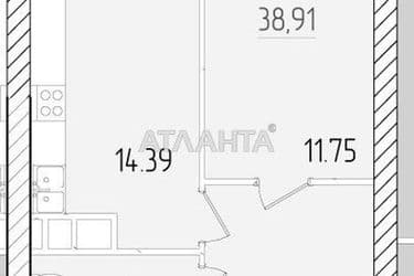 1-кімнатна квартира за адресою вул. Краснова (площа 41,2 м²) - Atlanta.ua - фото 7