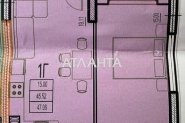 1-комнатная квартира по адресу Фонтанская дор. (площадь 48 м²) - Atlanta.ua - фото 12