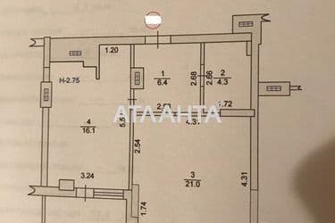 1-room apartment apartment by the address st. Parusnaya Geroev Stalingrada (area 51,9 m²) - Atlanta.ua - photo 11