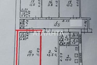 Комунальна квартира за адресою вул. Сегедська (площа 16 м²) - Atlanta.ua - фото 12