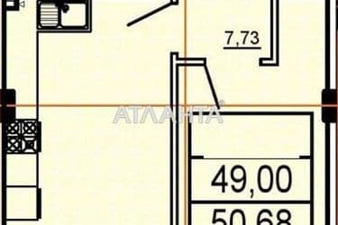 1-комнатная квартира по адресу Куликовский 2-й пер. (площадь 50,8 м²) - Atlanta.ua - фото 16