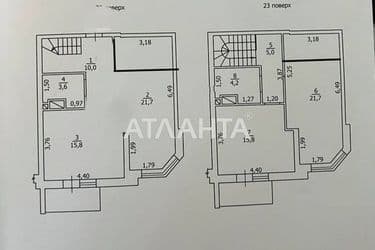3-комнатная квартира по адресу ул. Жаботинского (площадь 100 м²) - Atlanta.ua - фото 15