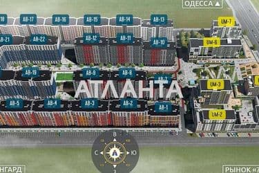 1-room apartment apartment by the address st. 7 km ovidiopolskoy dor (area 38,1 m²) - Atlanta.ua - photo 11