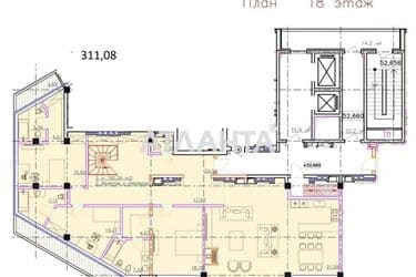 Багатокімнатна квартира за адресою вул. Французький бульв. (площа 311 м²) - Atlanta.ua - фото 24