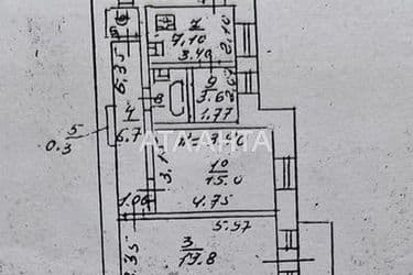3-кімнатна квартира за адресою вул. Базарна (площа 78 м²) - Atlanta.ua - фото 35