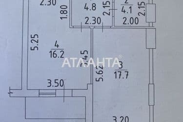 1-кімнатна квартира за адресою Небесної сотні пр. (площа 45 м²) - Atlanta.ua - фото 12
