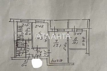 3-кімнатна квартира за адресою вул. Кузнєцова кап. (площа 54 м²) - Atlanta.ua - фото 28