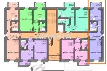 1-room apartment apartment by the address st. Kosmonavtov (area 42,4 m²) - Atlanta.ua - photo 16