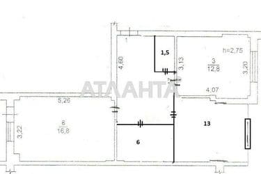 2-rooms apartment apartment by the address st. Bocharova gen (area 47 m²) - Atlanta.ua - photo 26