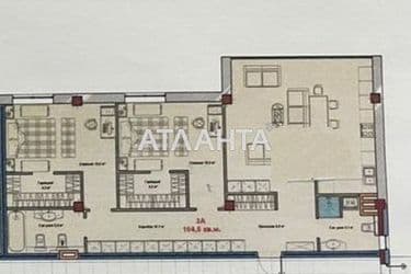 2-rooms apartment apartment by the address st. Yuzhnosanatornyy per (area 109 m²) - Atlanta.ua - photo 29