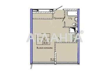 1-кімнатна квартира за адресою вул. Каманіна (площа 39 м²) - Atlanta.ua - фото 18