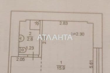 1-комнатная квартира по адресу Николаевская дор. (площадь 25 м²) - Atlanta.ua - фото 25