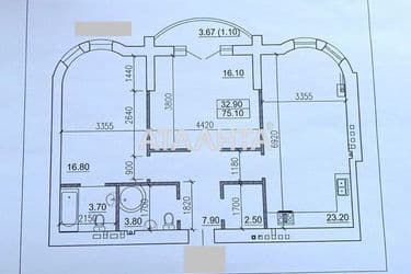 2-кімнатна квартира за адресою вул. Литвака Бориса (площа 74 м²) - Atlanta.ua - фото 15