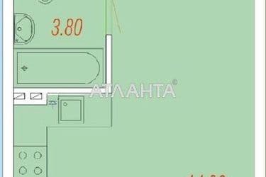 1-room apartment apartment by the address st. Stepovaya (area 20,5 m²) - Atlanta.ua - photo 6