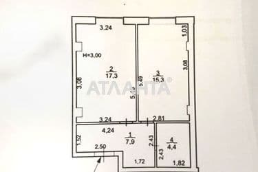 1-кімнатна квартира за адресою вул. Дача Ковалевського (площа 45 м²) - Atlanta.ua - фото 30