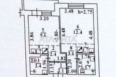 2-rooms apartment apartment by the address st. Chekhova (area 42,3 m²) - Atlanta.ua - photo 44