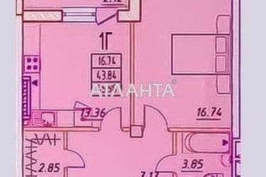 1-кімнатна квартира за адресою Михайла Жванецького бул. (площа 46 м²) - Atlanta.ua - фото 6
