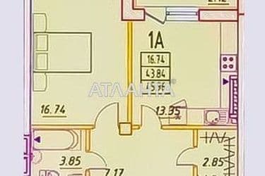 1-кімнатна квартира за адресою Михайла Жванецького бул. (площа 46 м²) - Atlanta.ua - фото 6