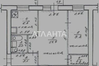 2-rooms apartment apartment by the address st. Aleksandriyskaya (area 42 m²) - Atlanta.ua - photo 14