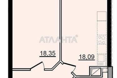 1-кімнатна квартира за адресою вул. Сахарова (площа 47,7 м²) - Atlanta.ua - фото 21