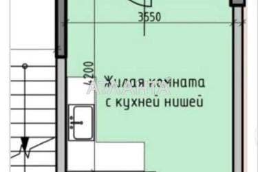 1-комнатная квартира по адресу ул. Радостная (площадь 23 м²) - Atlanta.ua - фото 20
