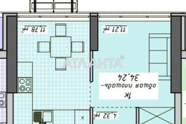 1-room apartment apartment by the address st. Kurortnyy per (area 34,2 m²) - Atlanta.ua - photo 20
