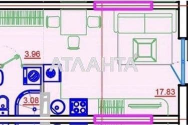 1-room apartment apartment by the address st. Primorskaya Suvorova (area 25 m²) - Atlanta.ua - photo 7