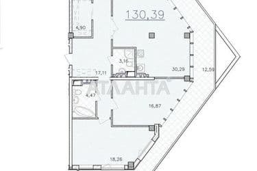 3-кімнатна квартира за адресою вул. Французький бульв. (площа 130,4 м²) - Atlanta.ua - фото 56