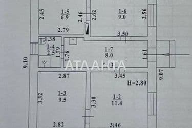 Дом по адресу Водный пер. (площадь 110 м²) - Atlanta.ua - фото 43