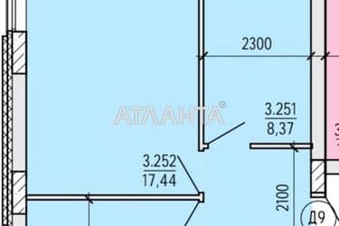 2-кімнатна квартира за адресою вул. Профспілкова (площа 49 м²) - Atlanta.ua - фото 4