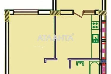 1-кімнатна квартира за адресою вул. Будівельна (площа 40 м²) - Atlanta.ua - фото 7