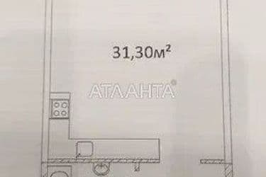 1-room apartment apartment by the address st. Gagarina pr (area 43,4 m²) - Atlanta.ua - photo 8