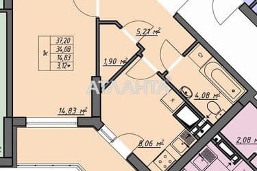 1-room apartment apartment by the address st. Vorobeva ak (area 37,2 m²) - Atlanta.ua - photo 12