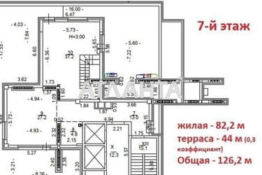 Многокомнатная квартира по адресу ул. Авдеева-черноморского (площадь 338,2 м²) - Atlanta.ua - фото 8