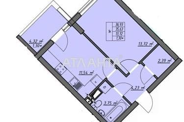 1-комнатная квартира по адресу ул. Воробьева ак. (площадь 36,8 м²) - Atlanta.ua - фото 15