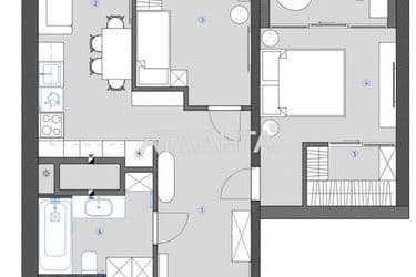 2-rooms apartment apartment by the address st. Zhabotinskogo Proletarskaya (area 52,5 m²) - Atlanta.ua - photo 7