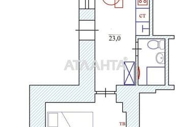 1-кімнатна квартира за адресою вул. Успенська (площа 23 м²) - Atlanta.ua - фото 13