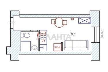 1-кімнатна квартира за адресою вул. Успенська (площа 18,5 м²) - Atlanta.ua - фото 15