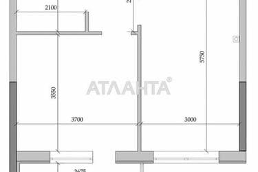 1-кімнатна квартира за адресою вул. Спортивна (площа 44 м²) - Atlanta.ua - фото 34