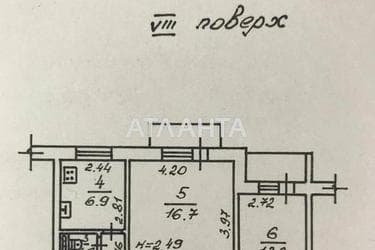2-кімнатна квартира за адресою вул. Посмітного (площа 55 м²) - Atlanta.ua - фото 21