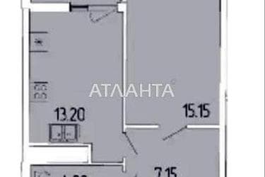 1-комнатная квартира по адресу ул. Краснова (площадь 43 м²) - Atlanta.ua - фото 8