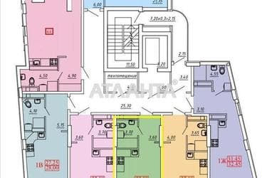 1-room apartment apartment by the address st. Kolontaevskaya Dzerzhinskogo (area 27,5 m²) - Atlanta.ua - photo 6