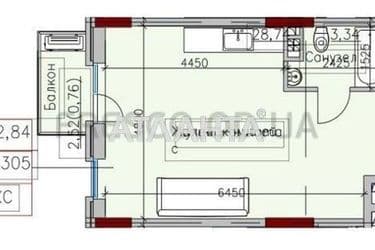 1-кімнатна квартира за адресою вул. Радісна (площа 50 м²) - Atlanta.ua - фото 16
