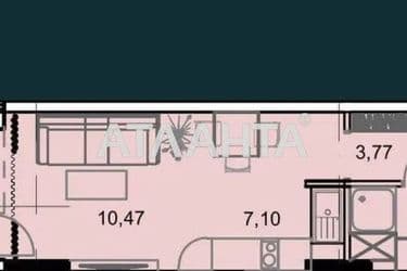 1-room apartment apartment by the address st. Gagarinskoe plato (area 26 m²) - Atlanta.ua - photo 12